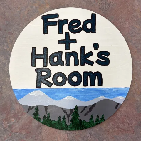 bedroom door decor