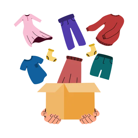 clothing sort